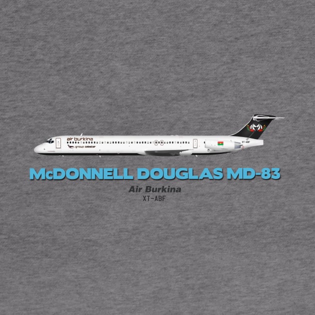 McDonnell Douglas MD-83 - Air Burkina by TheArtofFlying